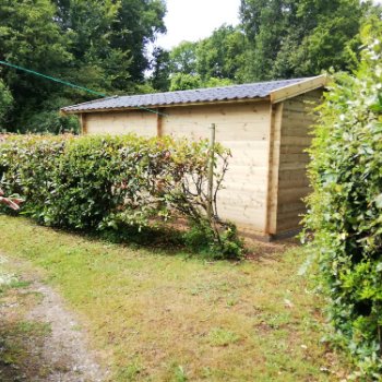 Abri de jardin en bois 2 pentes